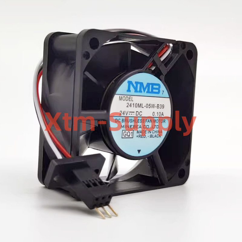 1pc new Machine Cooling Fan For Fanuc NMB 2410ML-05W-B39 24V 0.1A 3-Pin 6025 6CM