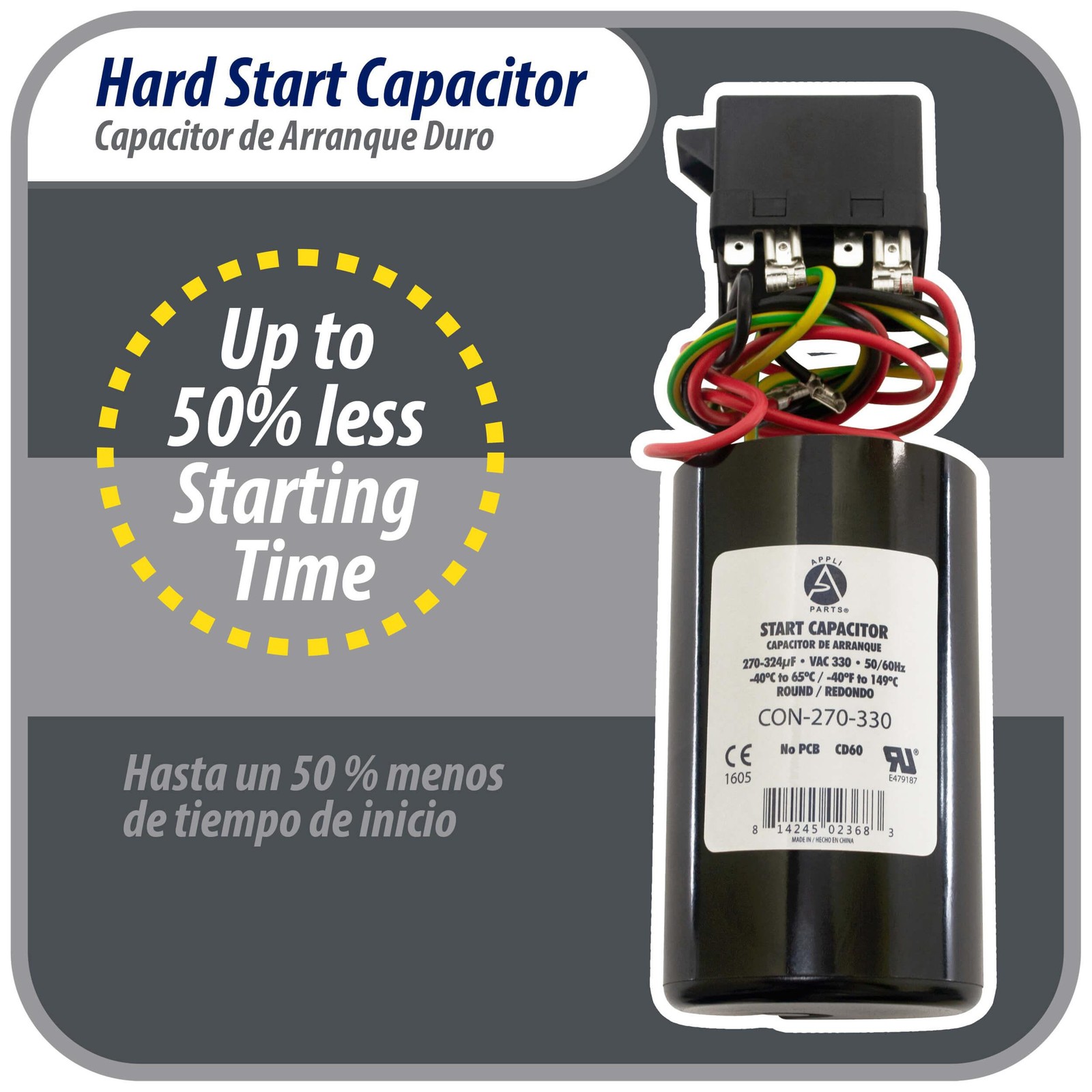 Appli Parts APHS-3 4 to 5 TON Hard Start kit 208-265 V, 1 Ph for air conditioner