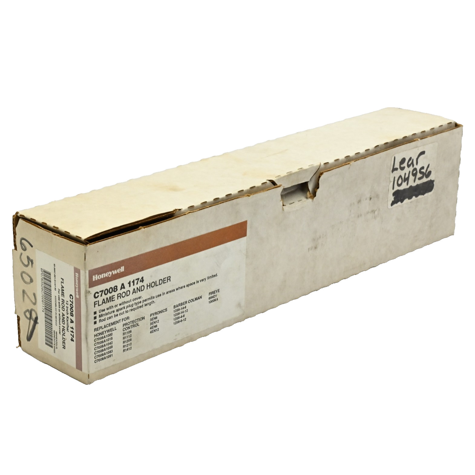 Honeywell C7008 A 1174 Flame Rod And Holder 12in