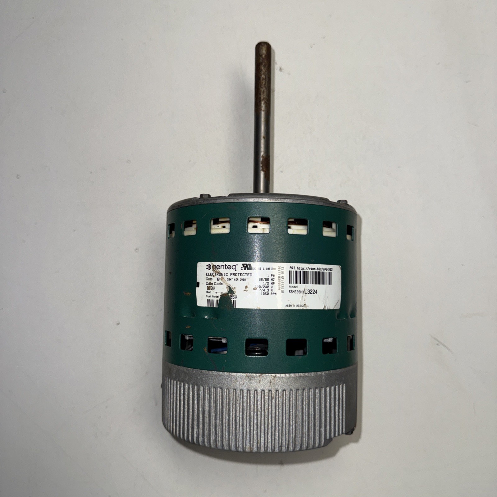 HP ECM Variable Speed Evergreen Blower Motor 2023, 1/2 HP, Model 5SME39HXL3224