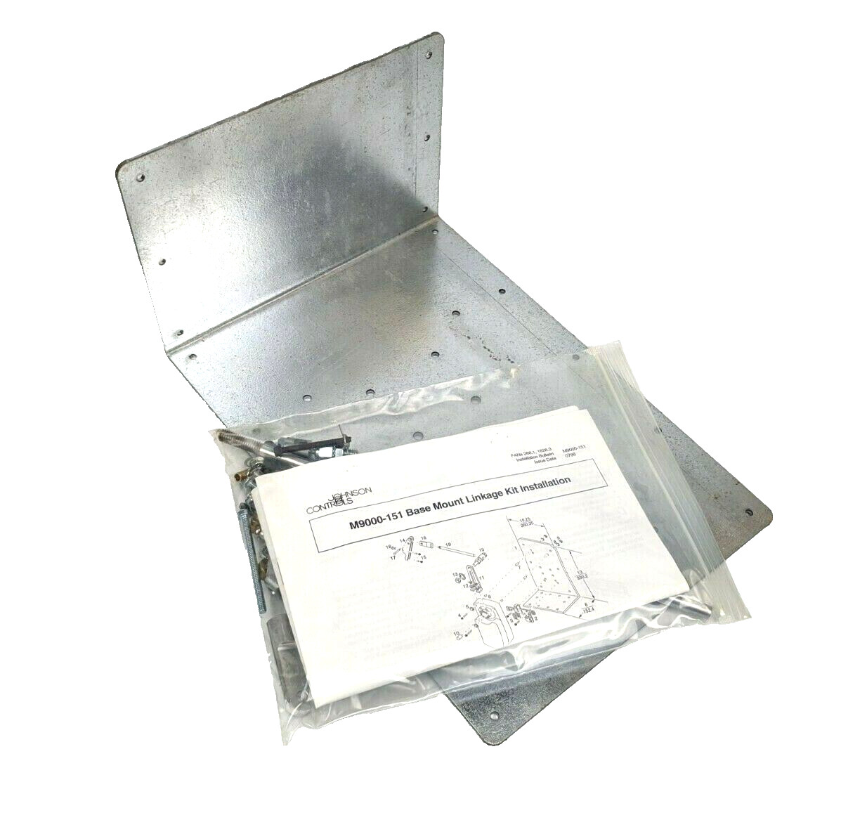 Johnson Controls M9000-151 Base Mount Linkage Kit – Mounting Plate & Hardware