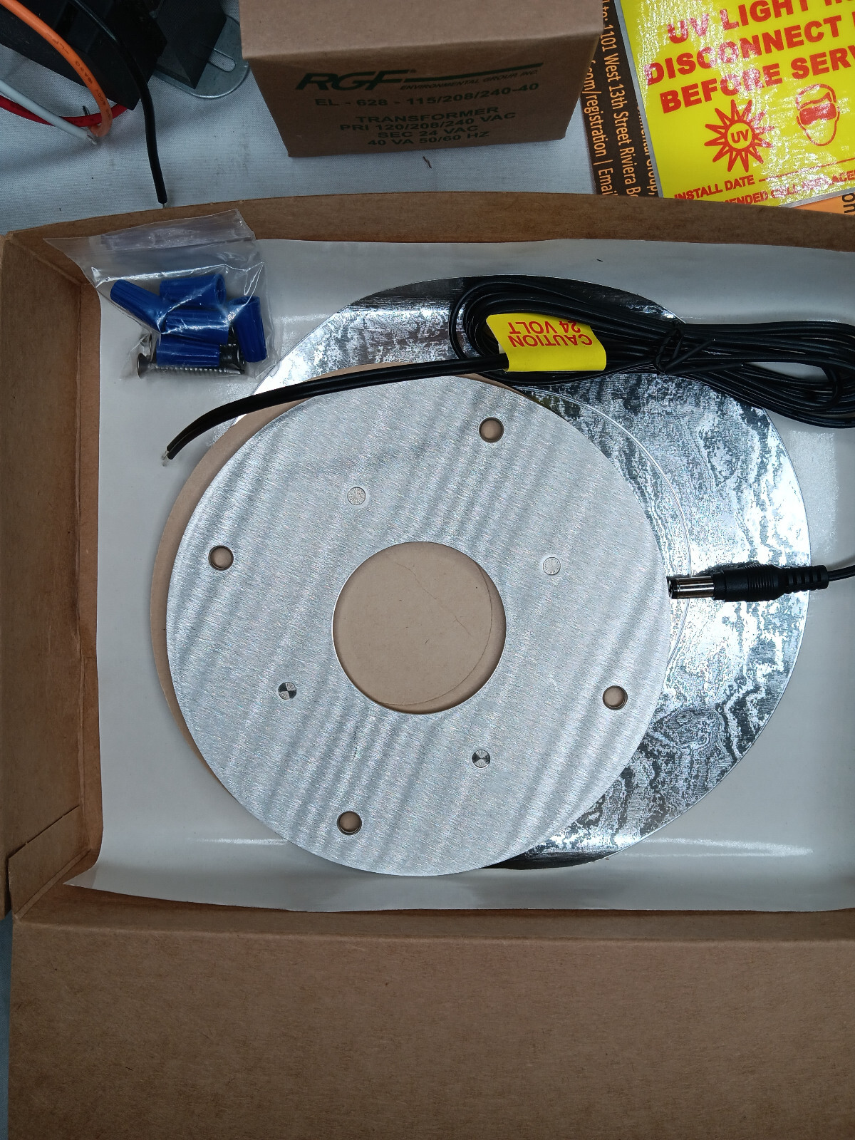 QRP-14 GUARDIAN AIR 14″ In-Duct Air Purification System