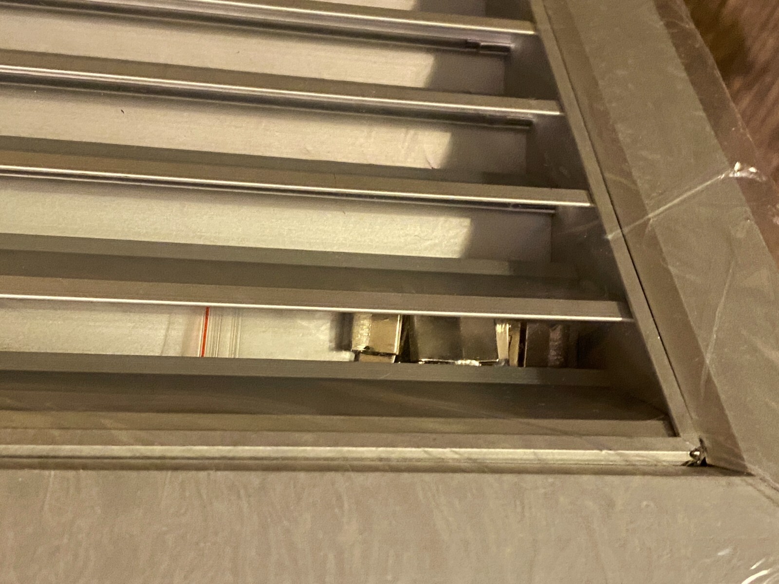 HVAC Premium Return Air Grille 12×12 Aluminum Privacy Vent Door ‎DG-A1212 – NEW