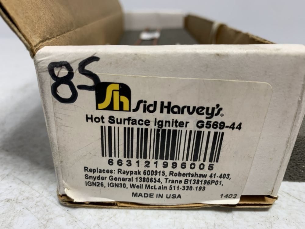 Sid Harvey G569-44 Hot Surface Igniter Replacement Furnace Part