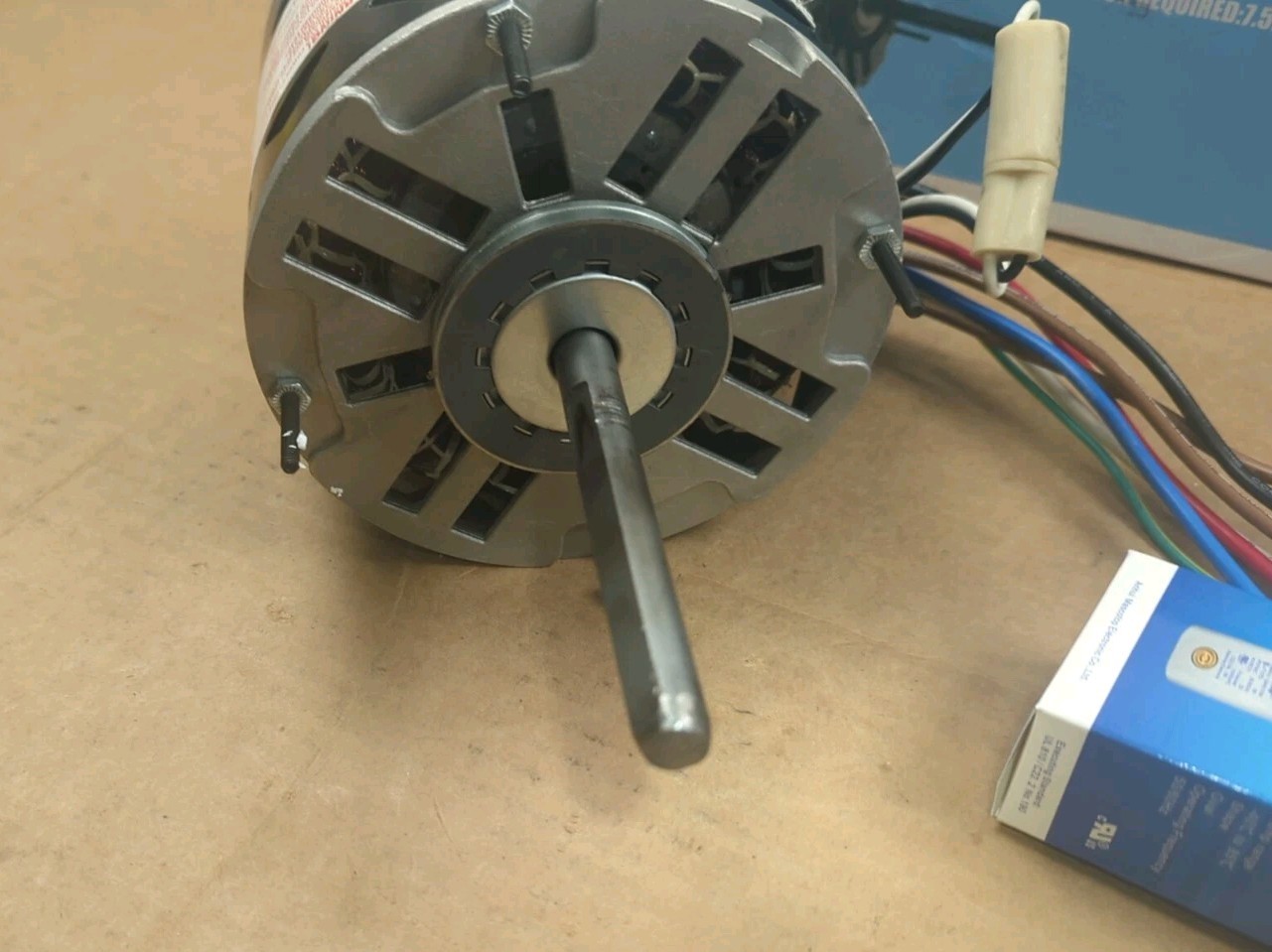 DL1036 Blower Motor 1/3 HP 1075 RPM 3-Speed 115V 4.9A 48 Frame Sleeve Bearing