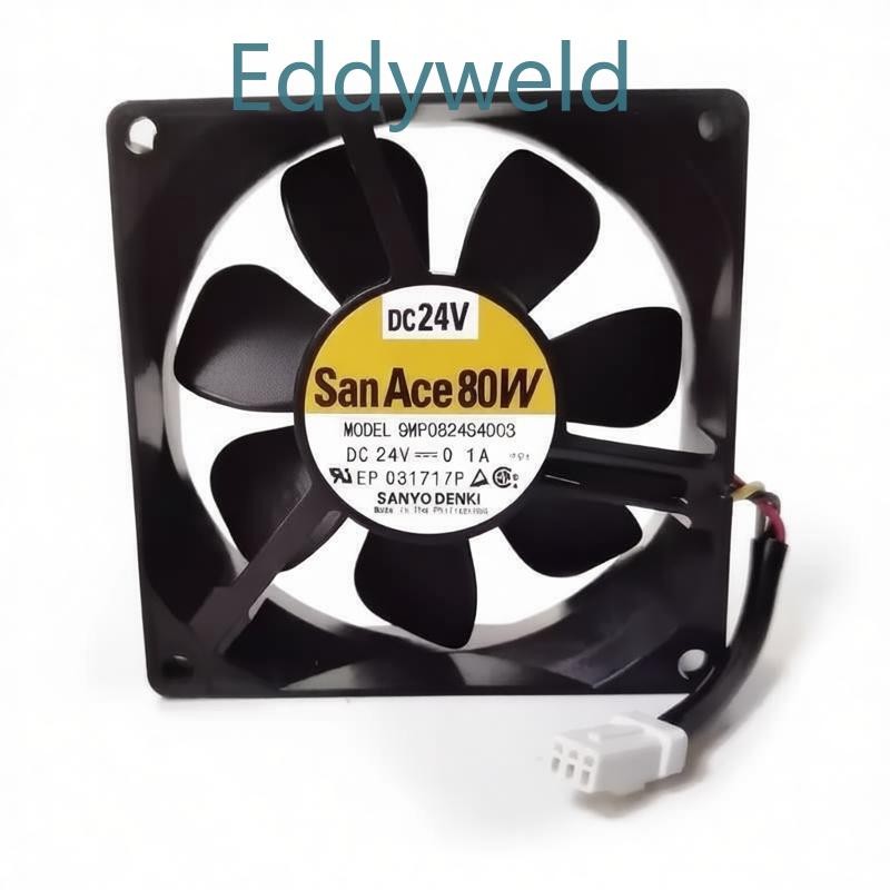 1pc brand new Sanyo 9WP0824S4D03 DC24V 0.1A 80*80*25MM Cooling Fan 3pin