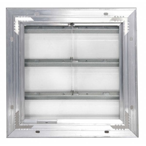 Dayton 3C309 30 In 33″H-W 5.75″L Aluminum Backdraft Damper, 30-1/2 In X 30-1/2