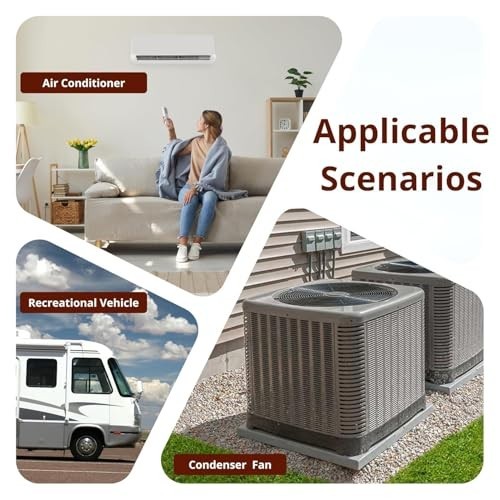 Buck Dual Run Capacitor 40/5 uF 370/440V for HVAC Air Conditioner Fan Motor