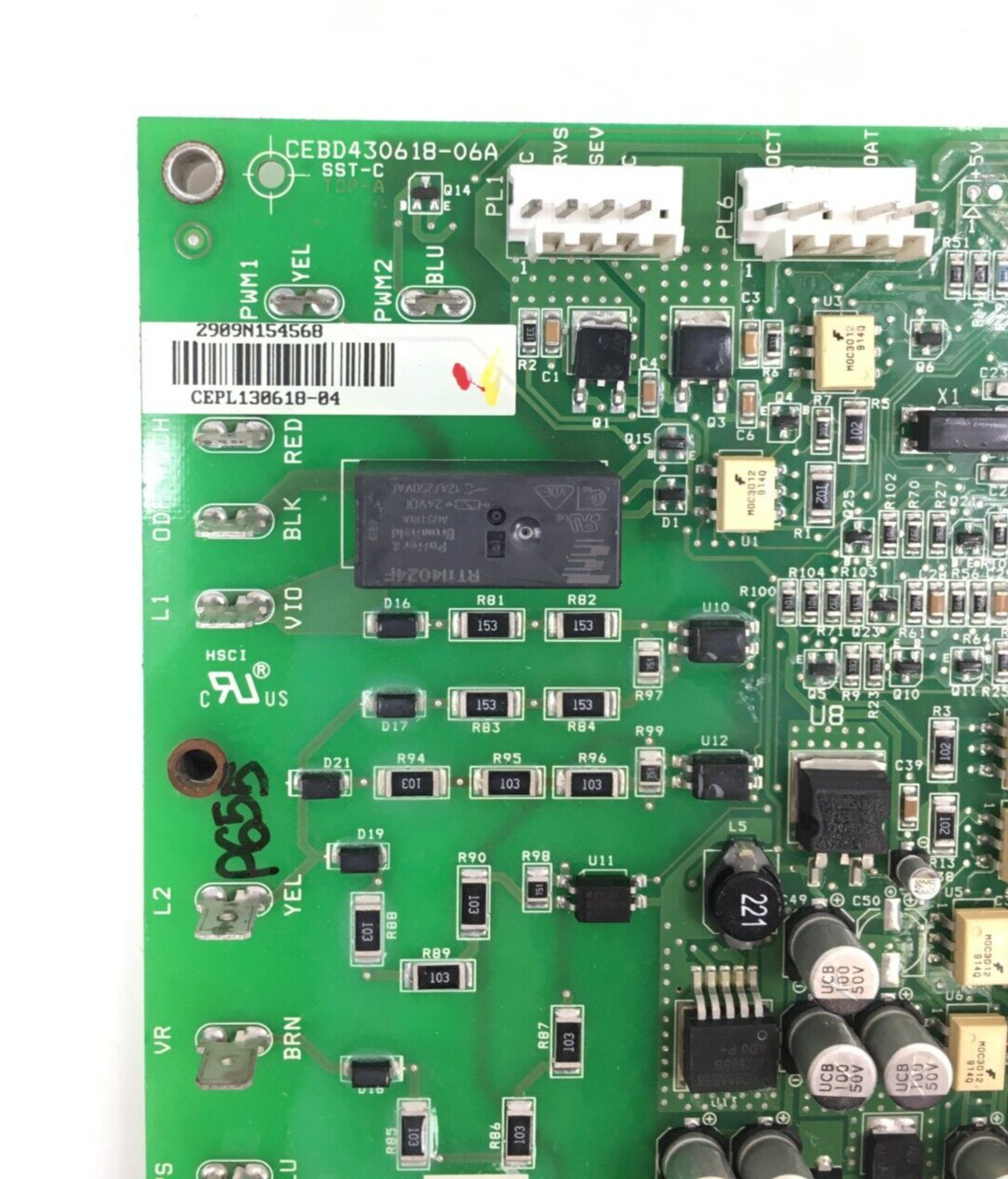 Carrier Bryant HK38EA015 Defrost Control Circuit Board CEPL130618-04 used #P655