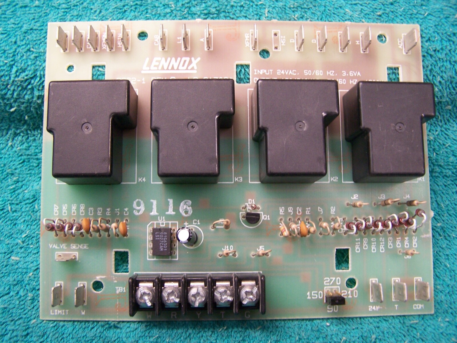 Lennox BCC2-1 LB-61708A circuit Control Board BCC1 BCC3 48K98 35K77 40L88 78J61