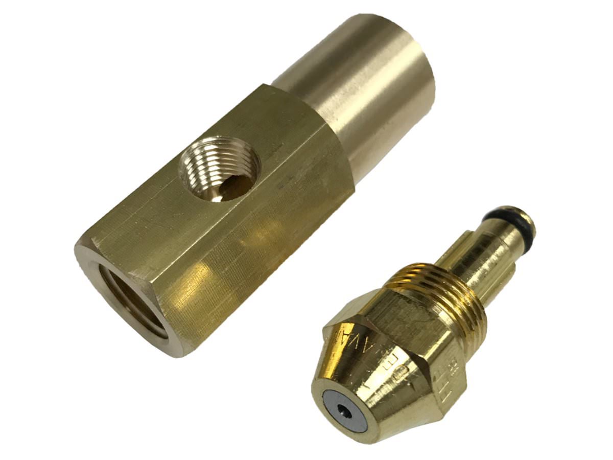 Delavan 30609-3 0.30 GPH Waste Oil (Siphon) Nozzle With EN17147 Brass Adapter