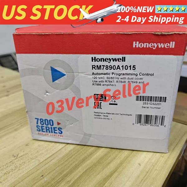 Honeywell RM7890A1015 Primary Control for Gas/Oil Burner, Genuine
