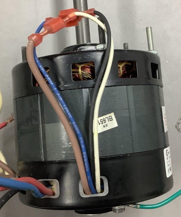 Century BL6519 1/4, 1/5, 1/6HP 1075RPM 3-Speed 115V AC Blower Motor (R106)