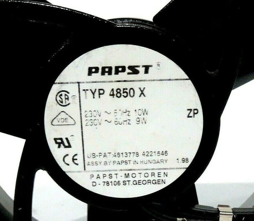 NEW EBM PAPST 4850-X AXIAL FAN 4850X