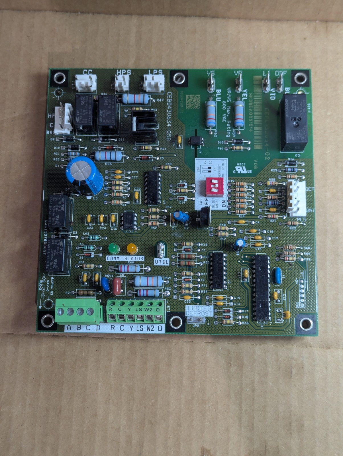 Carrier Cebd430634 05B Furnace Control Circuit Board CEPL130634 02 Tested