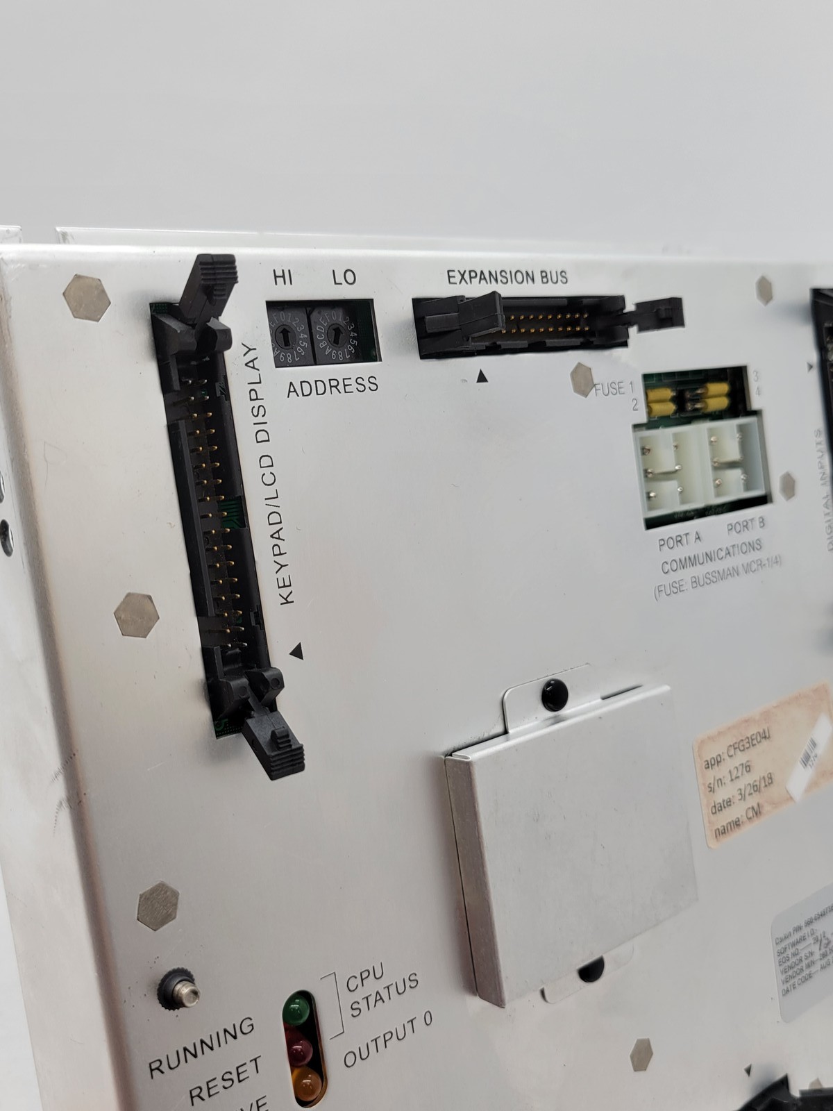 McQuay 860-654873B-50-A Chiller Control Board Digital/Analog Inputs