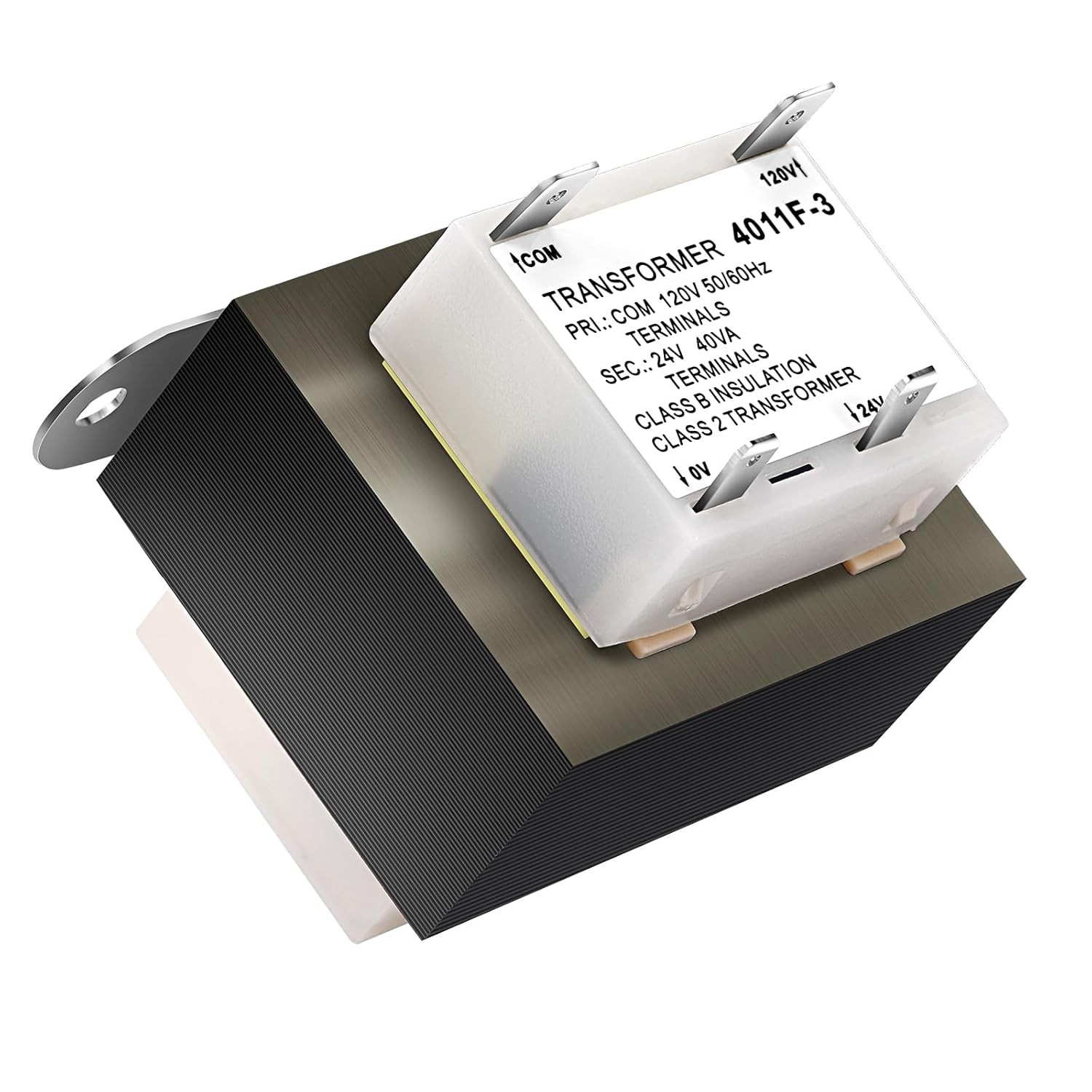 4011F-3 120V to 24V Transformer 40VA Compatible with Furnace/HVAC Equipment, 24