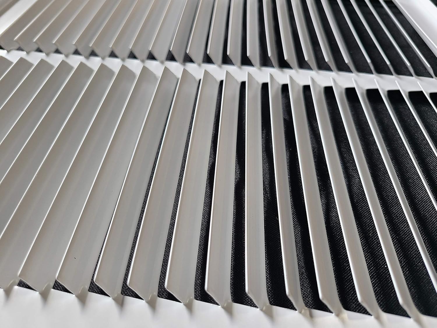 12×12 Steel HVAC Return Air Grille White Ceiling Wall Vent Cover