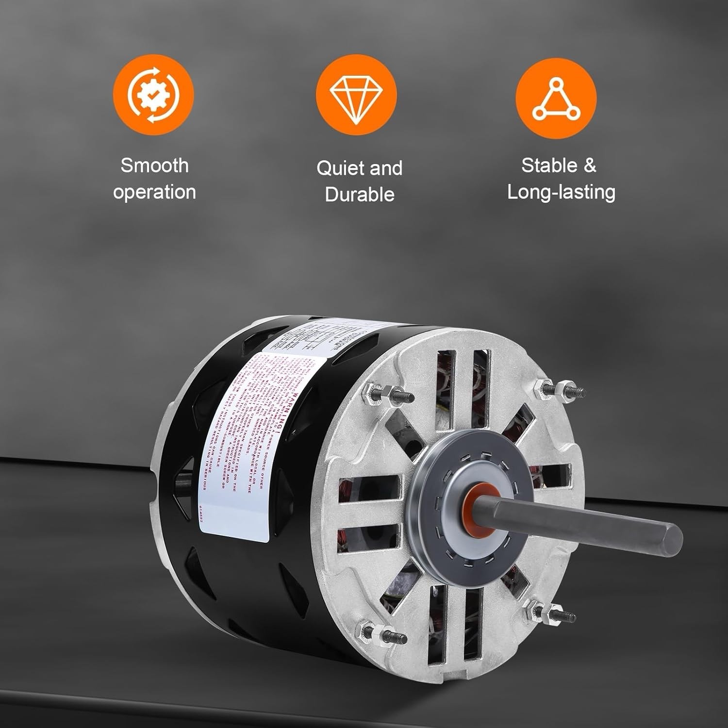 DL1036 Direct Drive Blower Motor – 1/3 HP, 1075 RPM, 3 Speed, 115 Volt,