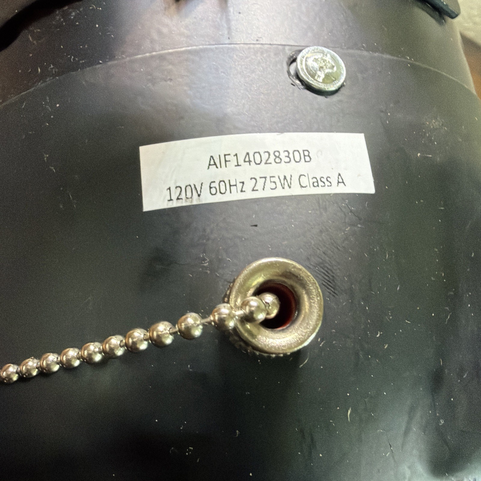 Air King Motor For Industrial Floor / Wall Fan 1/4 HP 1100/950/800 RPM SEE DESC.
