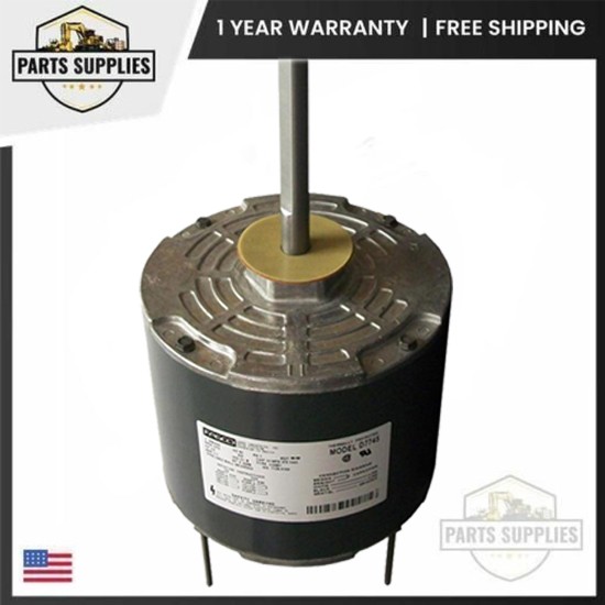 D7745 Fasco 1-Phase 1/2 HP 208-230V 1075 RPM PSC Motor for HVAC/R Condenser Fan