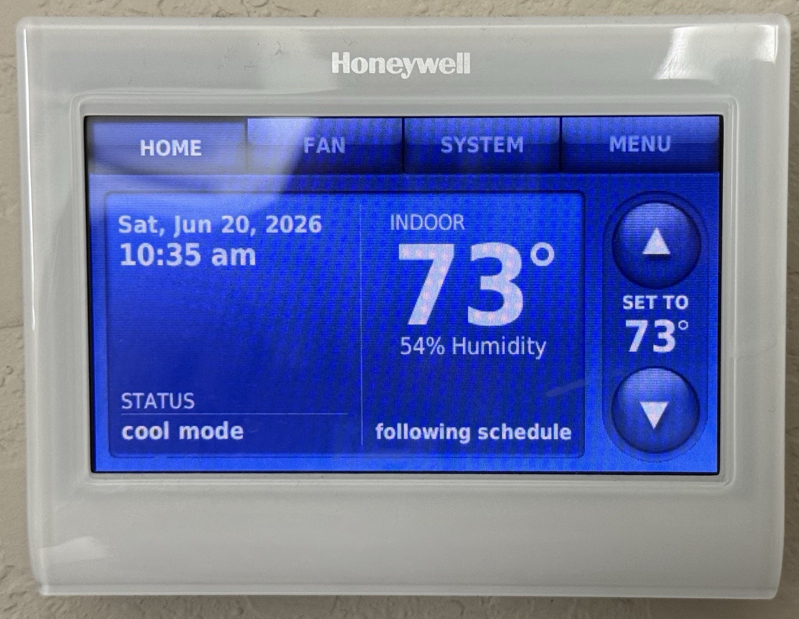 Honeywell THX9421R5021WW Touchscreen Programmable Thermostat + THM5421R EIM