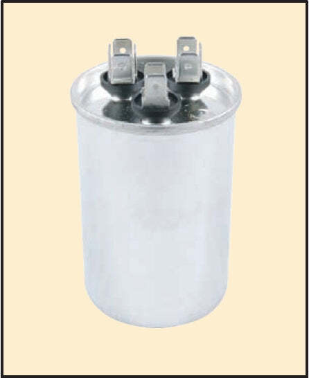 NTE MRRC440V7R5/15, 7.5uF and 15uF @ 440V AC, Dual Motor Run Capacitor