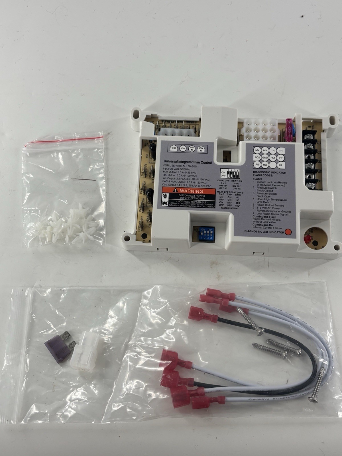 50A55-843 Furnace Control Board, Replacement for White Rodgers 50A55-843 Board