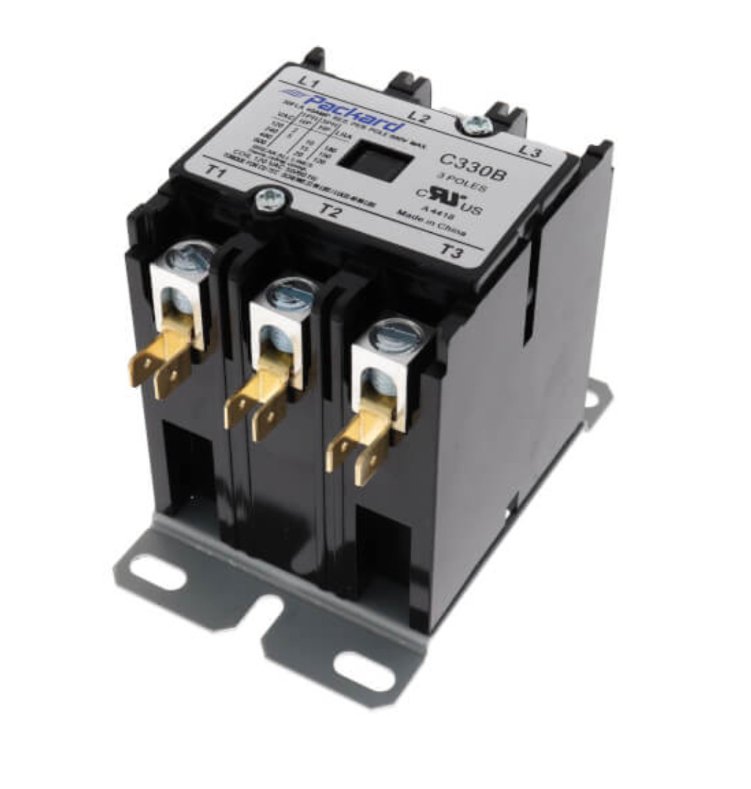 Packard C340B 3 Pole Contactor 40 AMPS 120 Coil Voltage