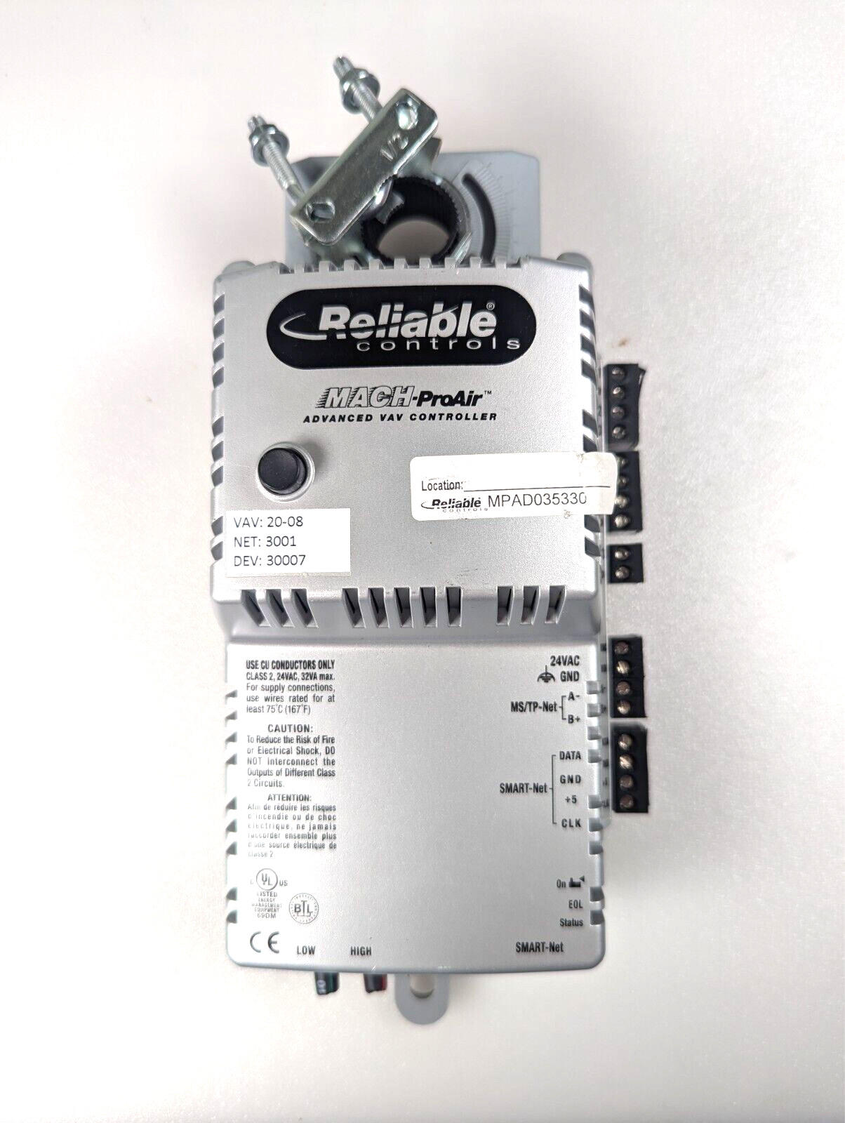RELIABLE CONTROLS Mach Pro Air MPA33