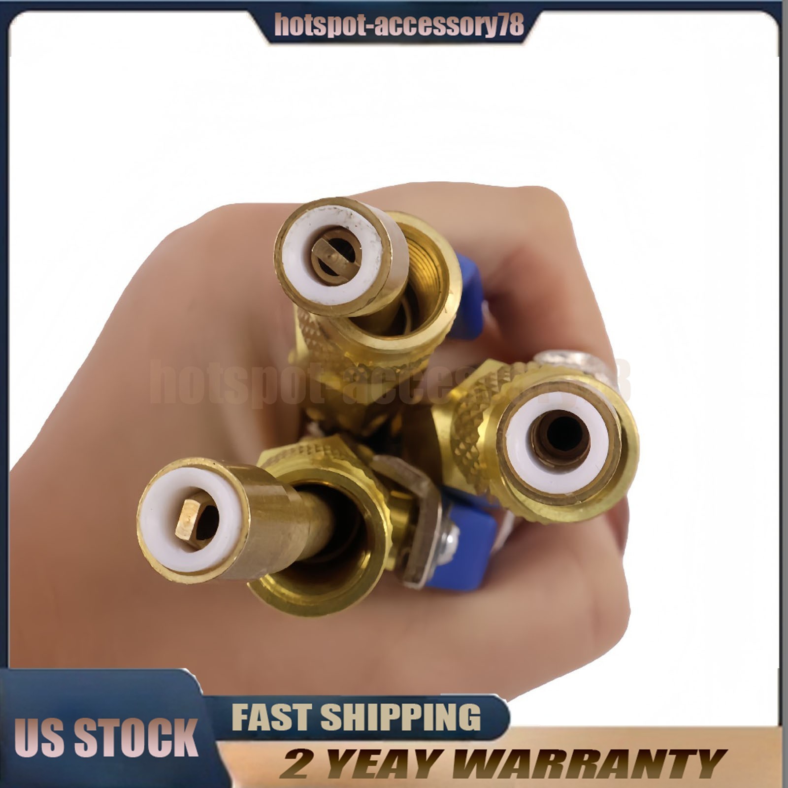 For 29986 Plus II 72″ HVAC Charging Hose Set 1/4″ (3-Pack) NEW