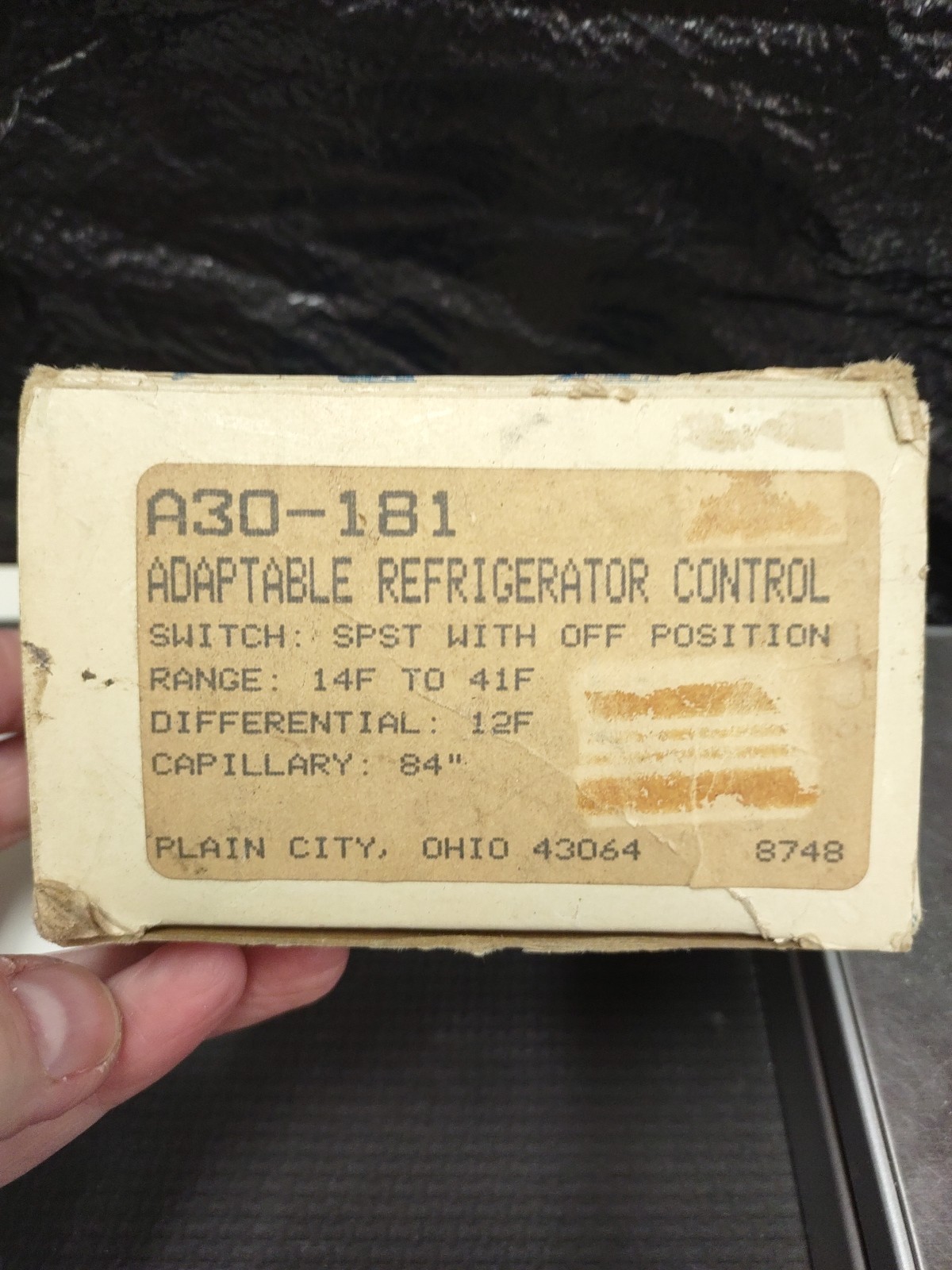 Ranco A30-181 Adaptable Refrigerator Control