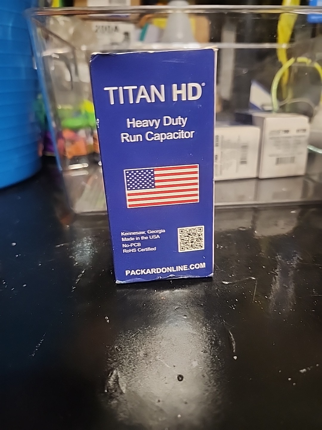 Titan HD PRCFD455A Motor Run Capacitor for 440/370 45/5mfd