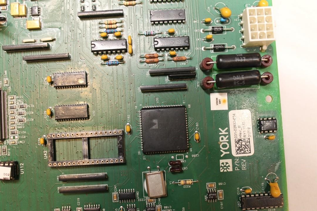 YORK 031-02932-034 Rev E Chiller Circuit Board ^