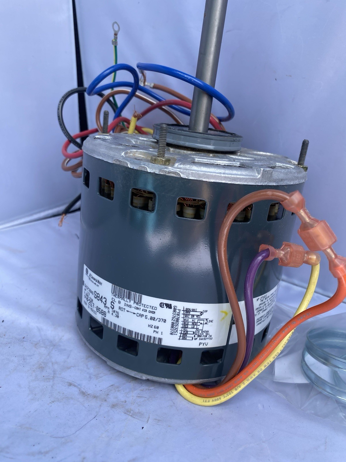 Totaline P257-8588 1/2 HP 208/230V 1075 RPM 3-Speed Blower Motor