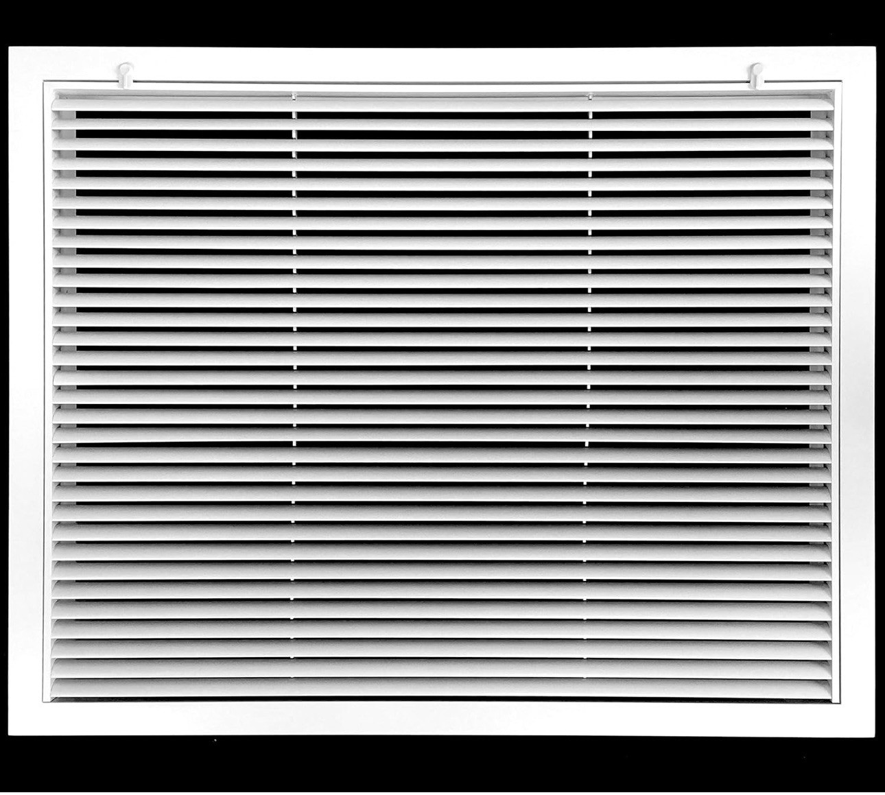 HVAC Premium 20″ X 18″ Aluminum Return Filter Grille for 1″ Filter, easy Airflow