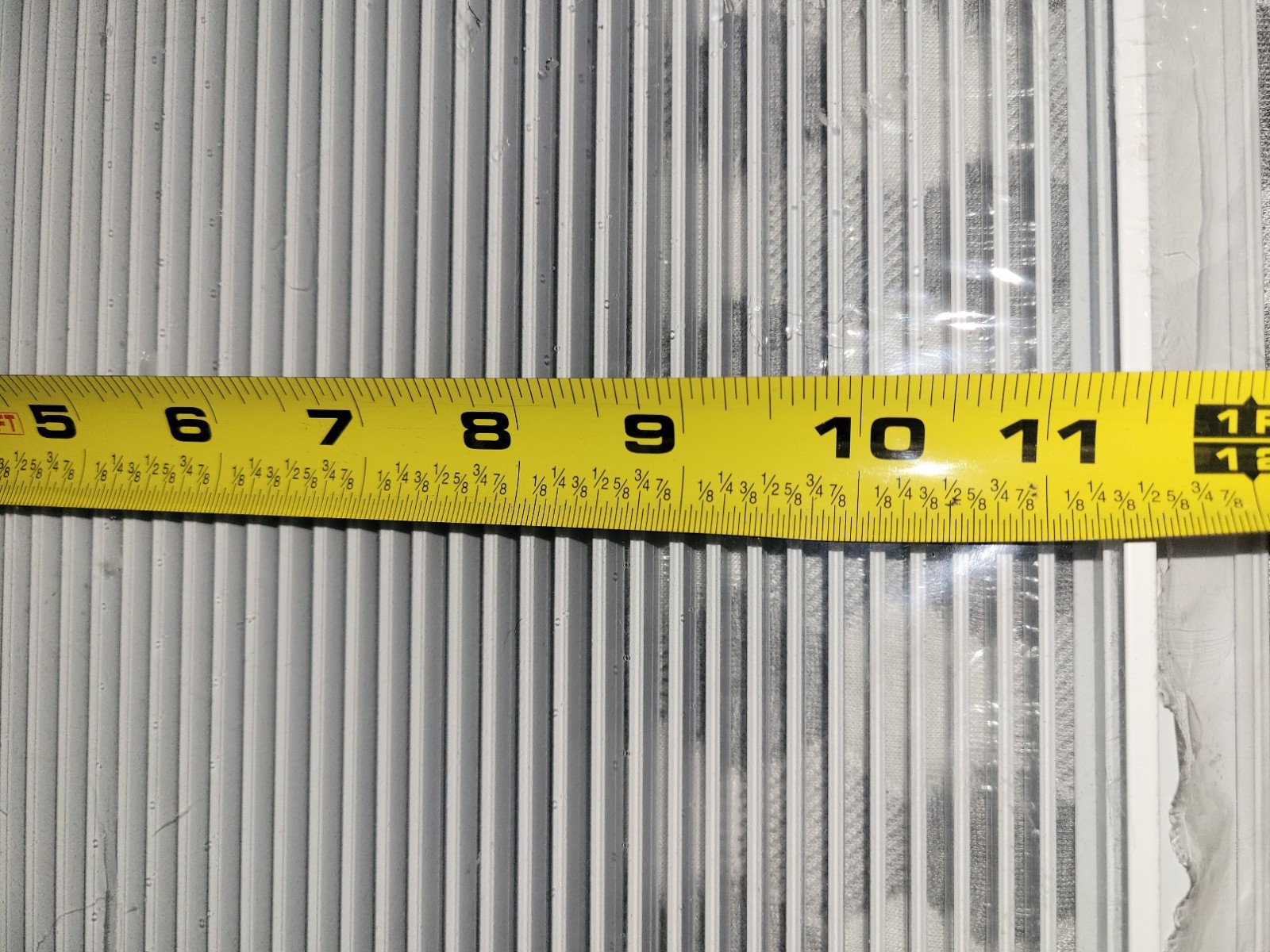 Ceiling/Wall Return Air Grille 12 In W X 11.5 In H Opening White Thick Aluminum