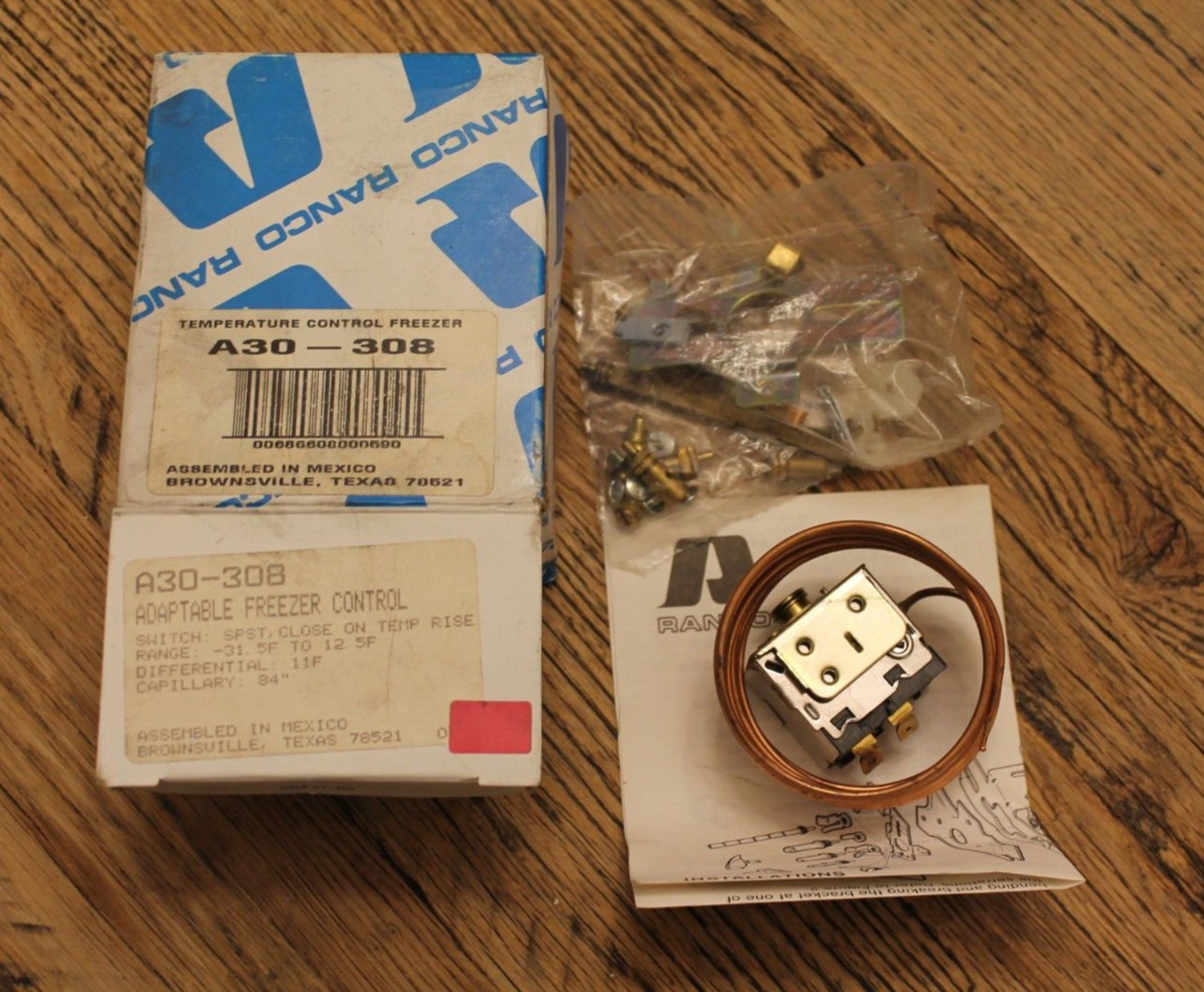 Ranco A30-308-070 Constant Differential Temperature Control Thermostat A30-308