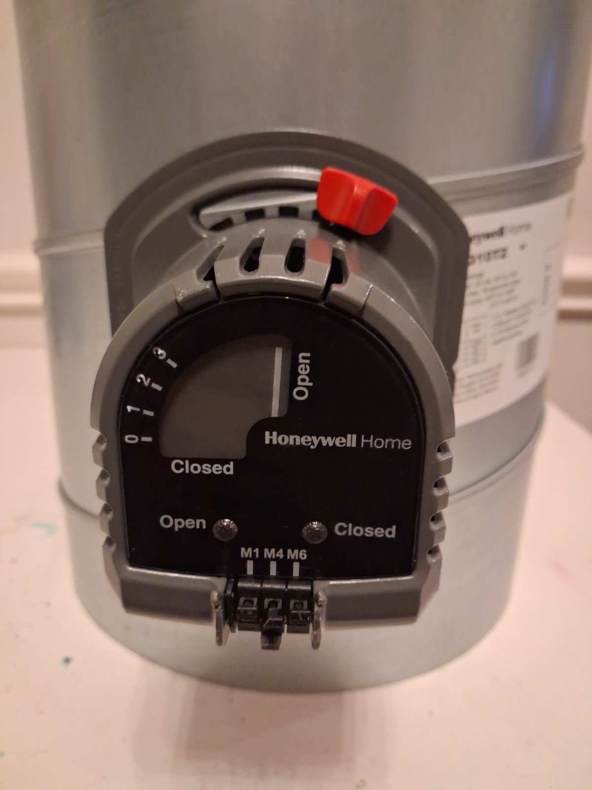 Honeywell TrueZONE Round Supply Damper (ARD10TZ) 10 Inch