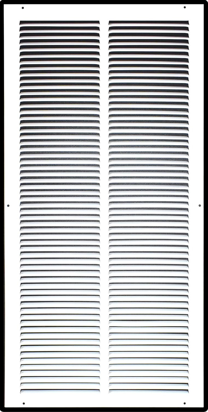 *DEFECT* 14×30 Duct Opening HVAC Steel Return Air Return Vent White 14″ x 30″
