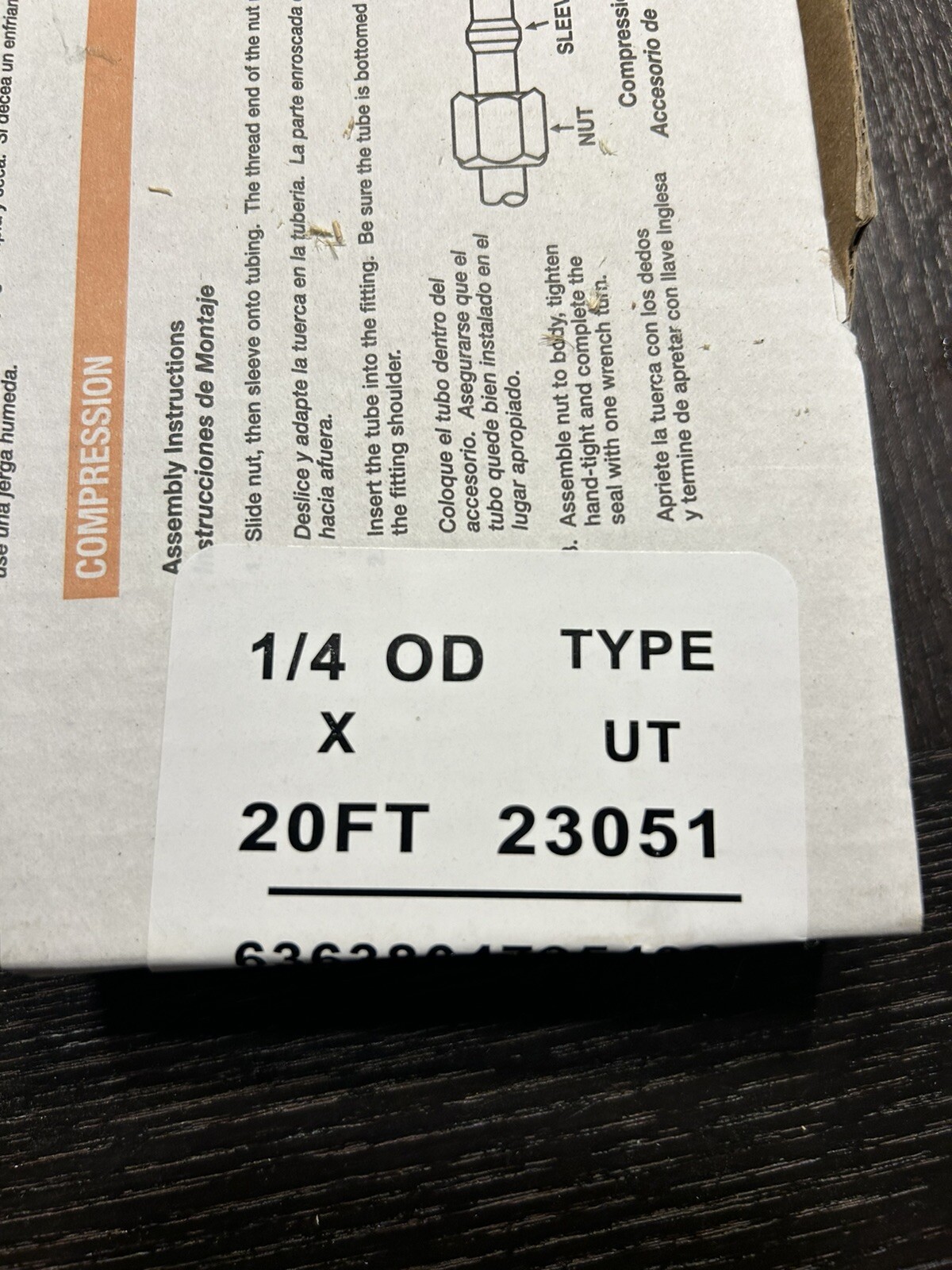 JMF Soft Copper Tube Coil OD 1/4″ OD x 20 Ft. TYPE UT New
