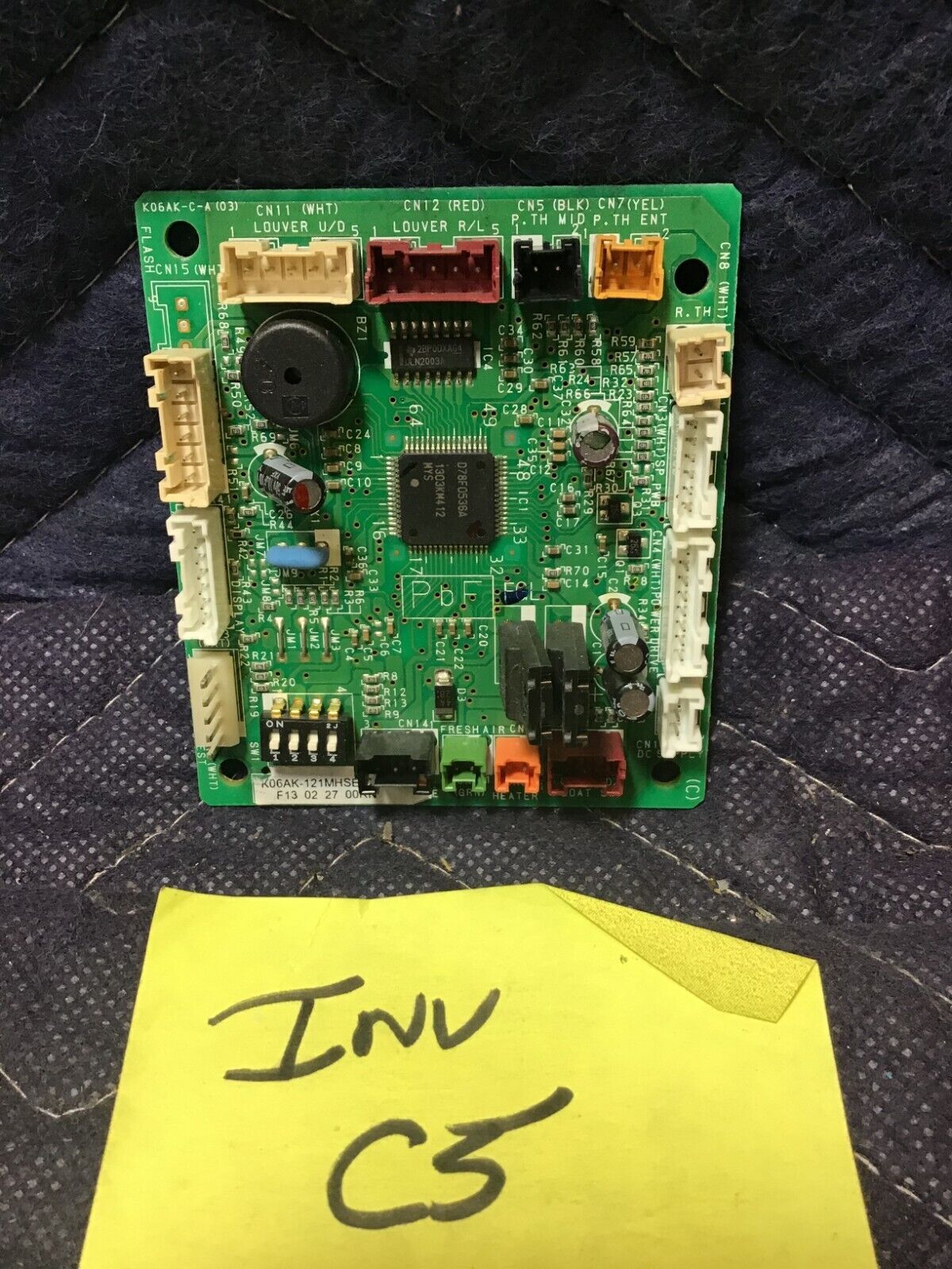 Fujitsu K06AK-C-A Control Board Green for Air Conditioning System Indoor Unit