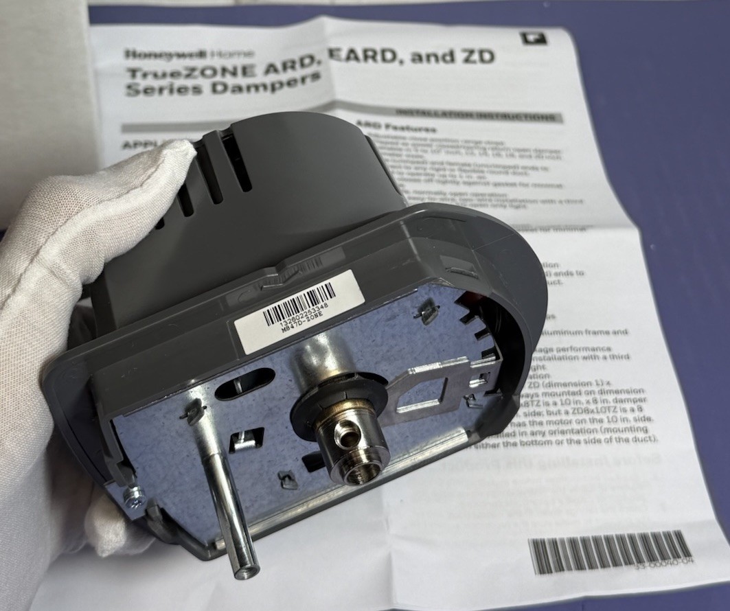 Honeywell Home M847D-Zone Damper Actuator Operator 24V