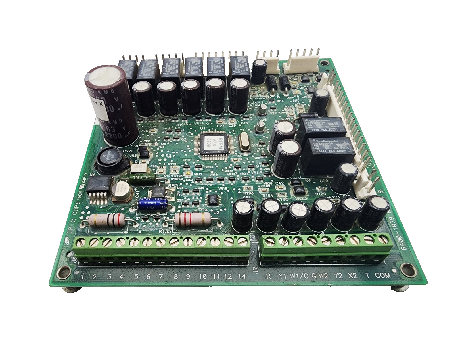 Trane/American Standard RTRM X13650867-07 6400-1079 Control Circuit Board V7.0