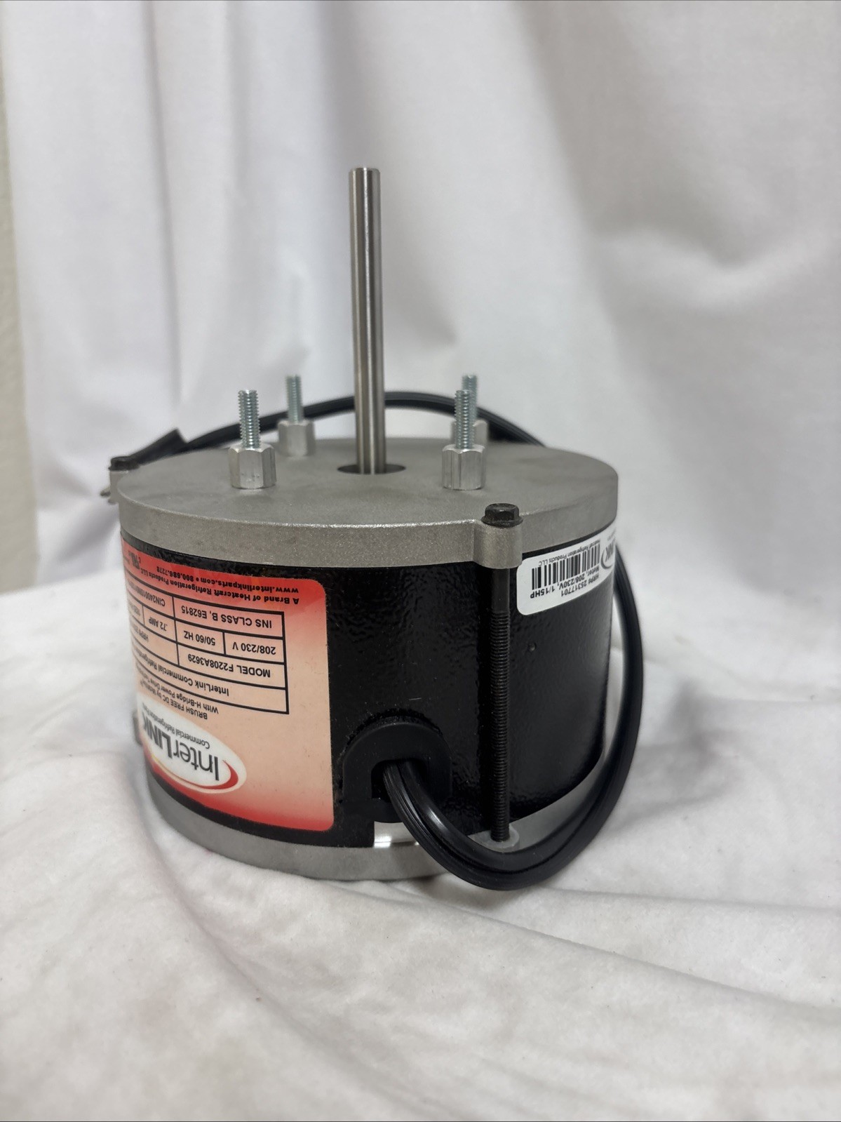 Interlink Motor F2208A3629 25317701 1/15hp 208/230v