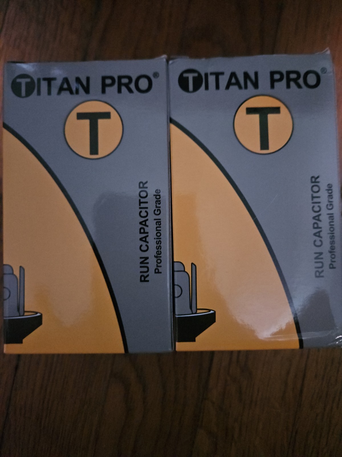 Lot Of 2 – Titan Pro TRCFD555 HVAC Round Capacitor 55/5 MFD/UF 440/370 VAC-NEW