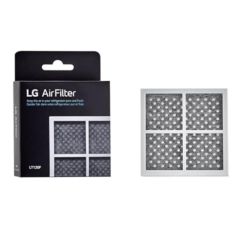 LG 6 Month Replacement Refrigerator Air Filter, 1 Count, White