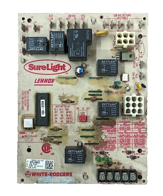 GUARANTEED TESTED WORKING – 97L4801 SureLight furnace Control Board FAST SHIP