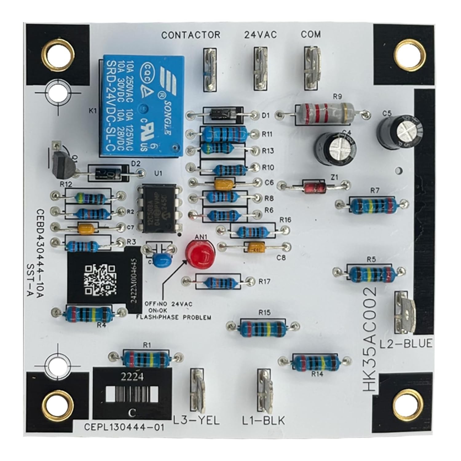 HK35AC002 Relay Control Circuit Board Replacement 113AEA060000BGAA CEPL130444-01