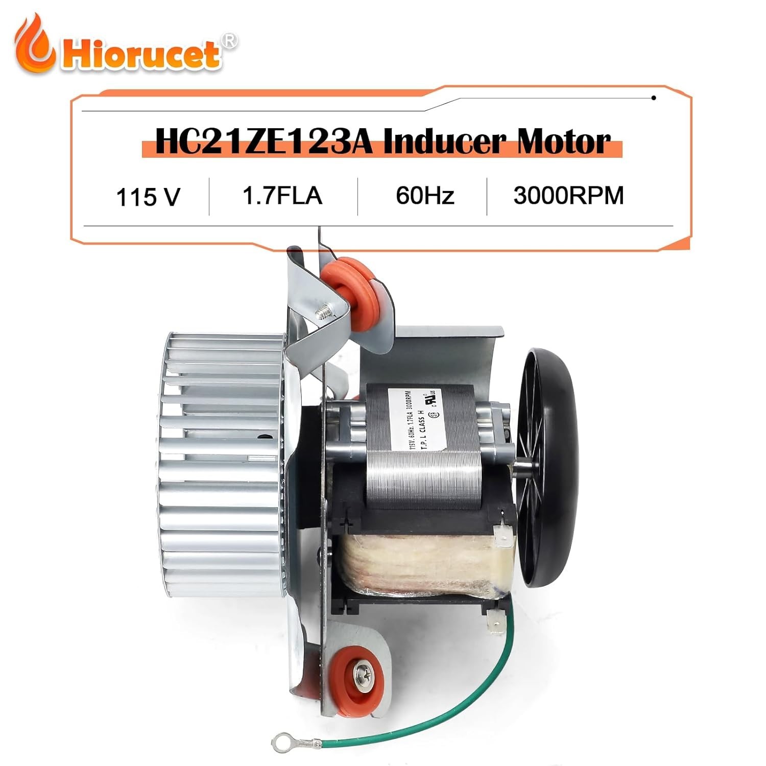 J238-150-15215 HC21ZE123A Inducer Motor Assembly for Jakel, Carrier, Payne, Brya